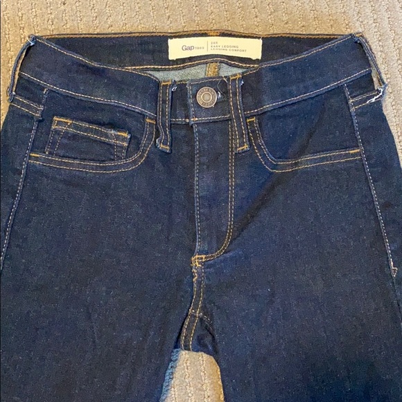 EUC Gap 1969 24R Easy Legging Mid Rise Size 24 - Picture 3 of 6